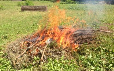 Outdoor Pile Burning