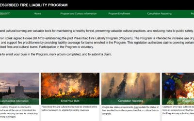 ODF Prescribed Fire Liability Program