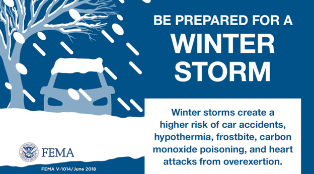 FEMA Ice Storm Preparation Information Sheet